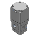 VNH - Accionamiento automático / Válvula de refrigeración para alta presión (válvula de 2 vías)