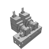 VX31/32/33 Direct Operated 3 Port solenoid Valve