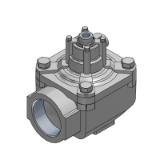 VXFA2 - Válvula de 2 vías para filtros de mangas/Modelo de accionamiento neumático