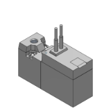 SY100 - Montaje individual/Electroválvula de 3 vías/Sellante elástico