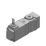 VKF300 - Direkt betätigtes 3/2-Wege-Elektromagnetventil/Rohrversion (Einzelausführung)
