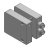 VV100-10 - Electroválvula de 3 vías / Tipo no plug-in / Cableado individual