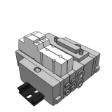 SS5Y3-45_F - Base Mounted Manifold Assembly Stacking Type/DIN Rail Mounted/Plug-in
