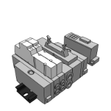 SS5Y3-45S6B - Base Mounted Manifold Assembly Stacking Type/Plug-in/EX510 Gateway-type Serial Transmission System