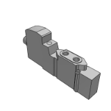 SY3_20_WA - Body Ported 5 Port Valve/Made to Order M8 Connector Conforming to IEC60947-5-2