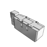 VFR4_4_VALVE - Non Plug-in Type: Individual Electrical Entry/For Manifold Mounting