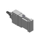 CKU32-X232 - Zentrier- und Klemmzylinder, Flachzylinderausführung, kompakter Signalgeber Montage/mit magnetfeldbeständigem Signalgeber