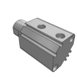 RSQ-Z - Stopper Cylinder/Fixed Mounting Height