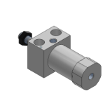 C75R/CD75R - Air Cylinder: Direct Mount Double Acting, Single Rod