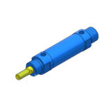 CH_M (Assieme) - Cilindro idraulico a bassa pressione di tipo rotondo