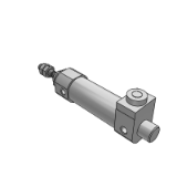 25A-CBJ2/25A-CDBJ2 - Air Cylinder With End Lock/Series Compatible With Secondary Batteries