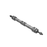 CJ2K-Z/CDJ2K-Z-XC10 - Air Cylinder/Non-rotating Rod Type: Double Acting, Single Rod