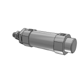 CM2M-Z/CDM2M-Z - Air Cylinder/Standard: Double Acting Single Rod/Cylinder with Stable Lubrication Function (Lube-retainer)