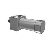 CM2RK-Z/CDM2RK-Z - Air Cylinder/Non-rotating Rod/Direct Mount:Double Acting Single Rod