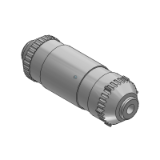 ZFC050/100/200 - Filtro de succión de aire con conexiones instantáneas / Modelo en línea