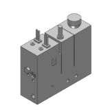 ZX100 - Externe Vakuumversorgung Komponenten: Ventileinheit-Vakuumschalter-Vakuumfilter