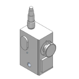 IISA2NPL - Air Catch Sensor without Control Unit / Individual Wiring with Supply Port on the Left