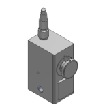 ISA2 - Sensore di presenza aria per il rilevamento dei pezzi - Unità singola