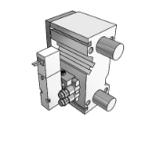 MVGQ - 带阀导杆一体型气缸 (φ25,φ32,φ40,φ50,φ63)
