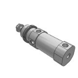 C75/CD75 - Air Cylinder: Standard Double Acting, Single Rod