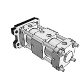 CA2-Z/CDA2-Z-XC11 - Dual Stroke Cylinder/Single rod type