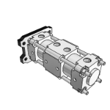 CA2K/CDA2K-XC11 - 双联气缸/单杆型