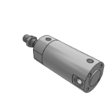 CG1M-Z/CDG1M-Z - Air Cylinder/Standard: Double Acting Single Rod/Cylinder with Stable Lubrication Function (Lube-retainer)