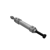 CJ2Y-Z/CDJ2Y-Z-XC9 - Adjustable stroke cylinder/Smooth Cylinder: Double Acting Single Rod