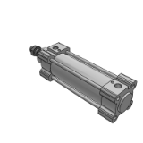 C96K_C/C96KD_C - ISO Cylinder:Non-rotating Rod Type Double Acting,Single/Double Rod