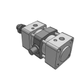 25A-MB-Z/25A-MDB-Z - Air Cylinder/Single Rod/Series Compatible With Secondary Batteries