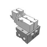 VV3QZ25 - 底板配管型:集装式 插头式组件