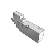 VQZ2_5_VALVE - 底板配管型:3通电磁阀/集装用