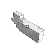 VQZ2_5_SU - 底板配管型:3通电磁阀/单体