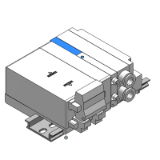 SS5J2-60S - Plug-in 케이블 접속:EX180 일체형(출력대응) 시리얼 전송 시스템 대응