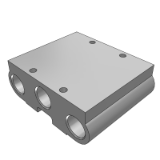 VV5FS2_20_BASE - 直接配管形/集装板:先导式单独排气