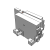 VV5Q21-L - 베이스 배관형Plug-in 매니폴드:리드선