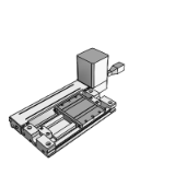 LEMHT - 전동 액추에이터/박형 슬라이더 타입 리니어 가이드 2축형