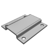 25A-ZS-33-M - Bracket (For the type without a flow adjustment valve)