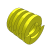 LAWF - Spring/gas spring-Rectangular spring - very light load spring (yellow)