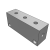 FCRAN - Manifold block - hydraulic/air pressure manifold block - transverse through hole-L type