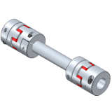 ZWKE/N - Intermediate Shaft Coupling with clamping hub - elastomer version