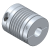 WK3 - Miniature Metal Bellow Coupling with clamping hub