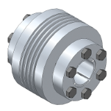 WK5 - Metal Bellow Coupling with conical clamping ring