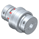 SWK/EN - Safety Coupling with clamping-hub - elastomer version