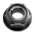 N0021200 - E-Lock Nut with flange (Stainless)