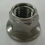 N002120C - E-Lock Nut with flange (Small) (Details) (Stainless)