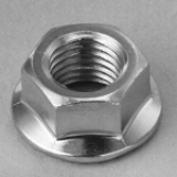N0000360 - Iron Flange Nut (without S)