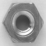 N0000470 - Iron Hexagon Weld Nut (without P) (1B)