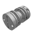 SDA-39C - Double Disk Type Coupling / Clamp Type / Lengthy Middle Body Type