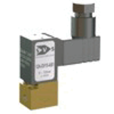 2/2 way solenoid valve NC type 12A - brass body, DN 1,0 - 2,0 , M5